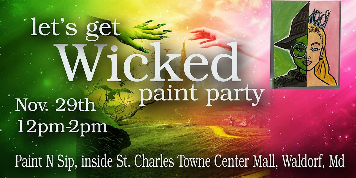 Lets Get Wicked Paint Party, 29 November | Event in Waldorf | AllEvents