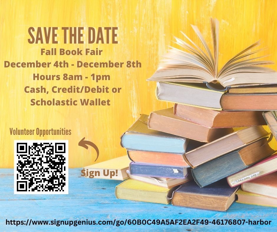 Harbor Ridge Book Fair, Harbor Ridge Middle School, Gig Harbor