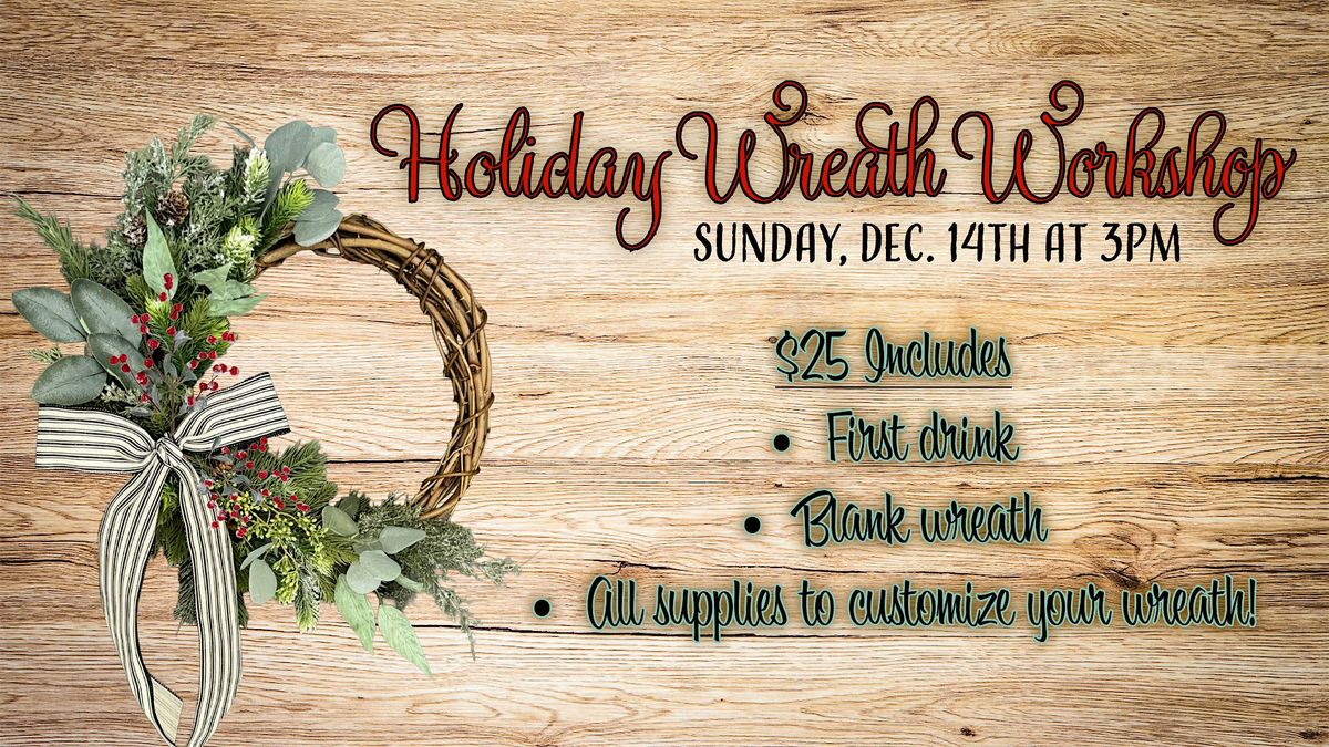 Holiday Wreath Workshop, 14 December | Event in Richmond Hill | AllEvents