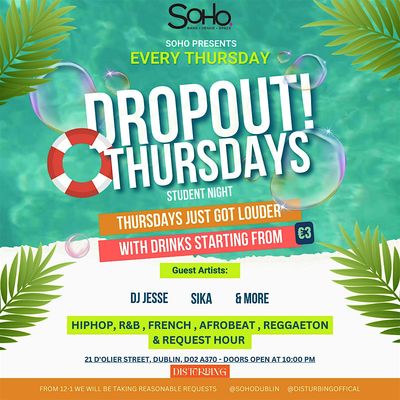 Dropout Thursdsy logo