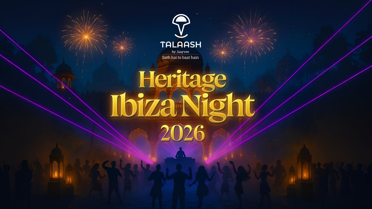 Heritage Ibiza Night-New Year 2026, 31 December | Event in Udaipur | AllEvents