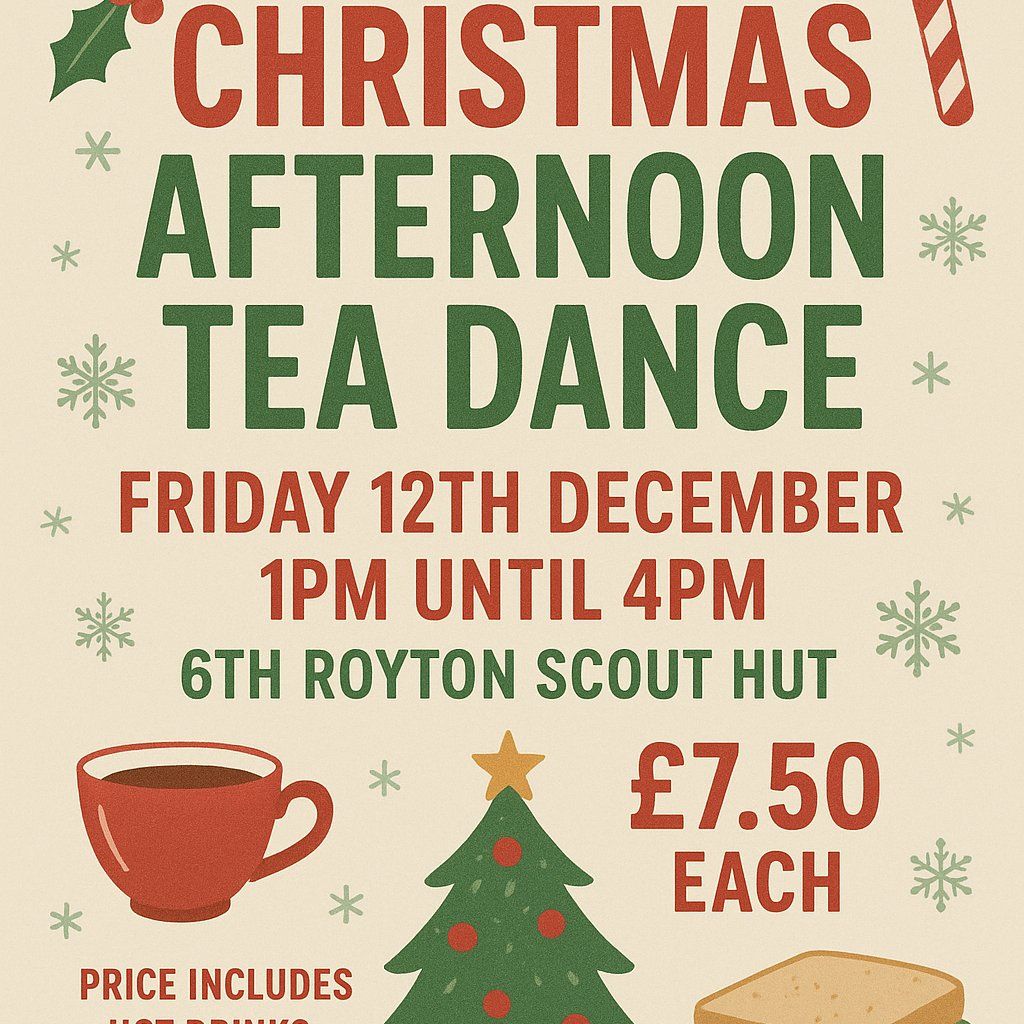 Christmas Afternoon Tea Dance, 12 December | Event in Oldham | AllEvents