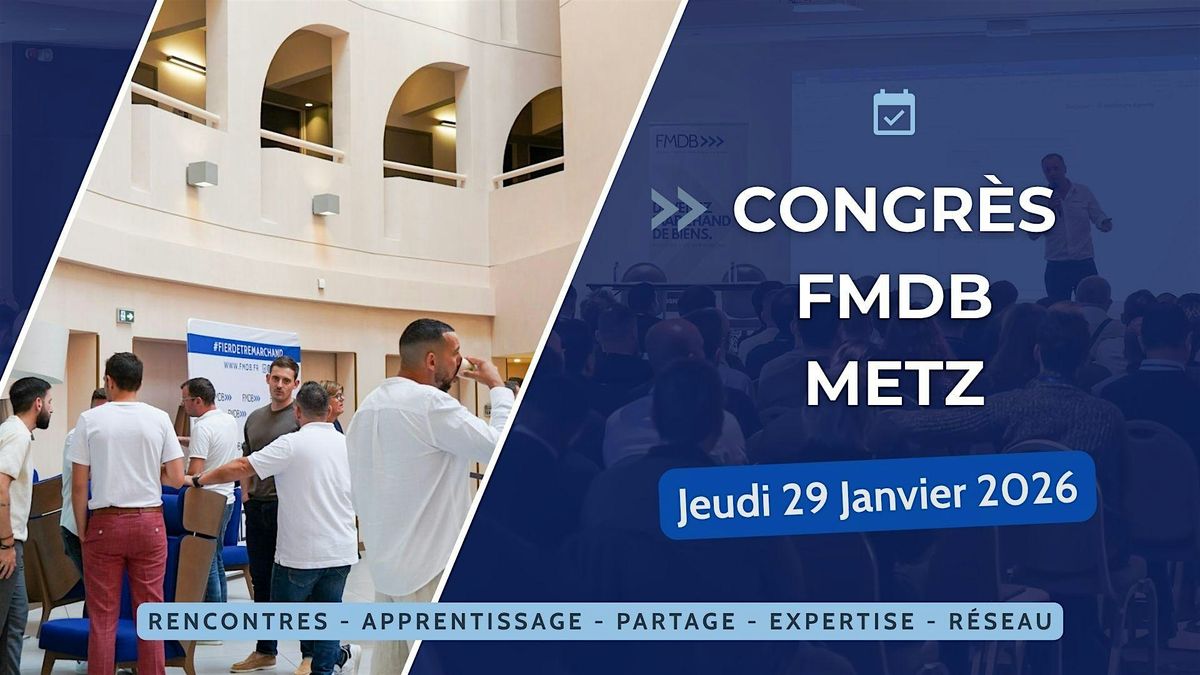 Séminaire FMDB - METZ, 29 January | Event in Metz | AllEvents