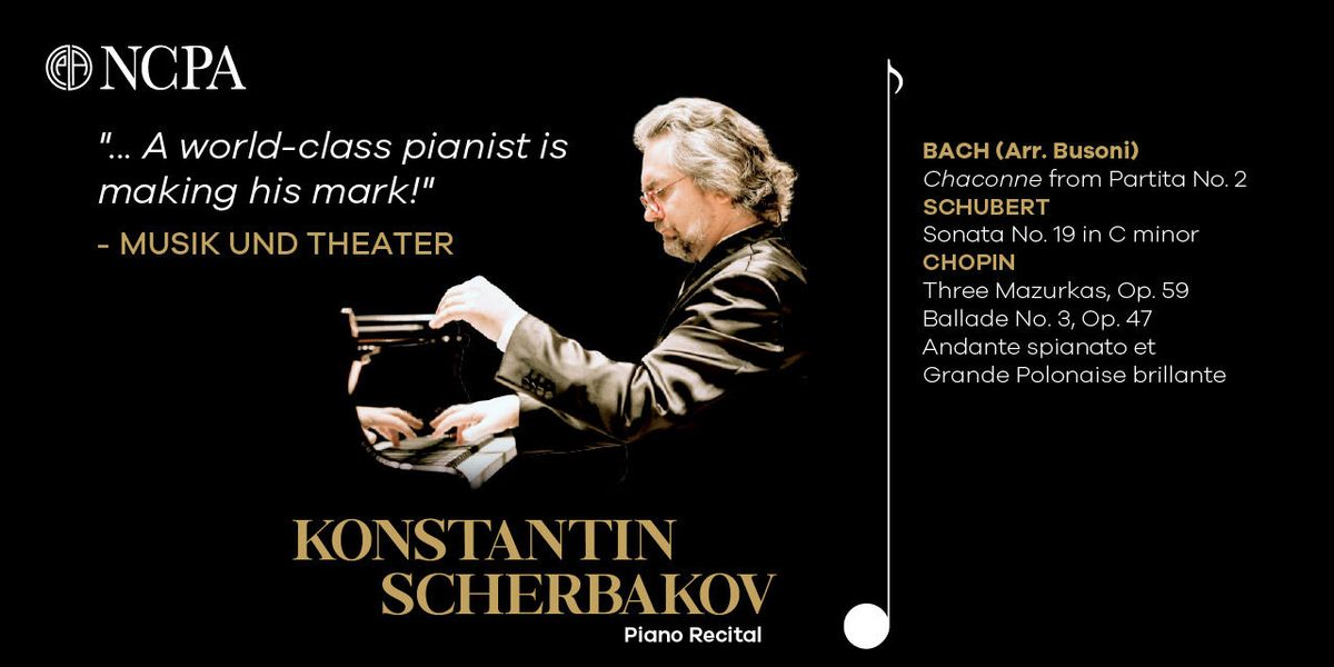 Piano Recital by Konstantin Scherbakov, 19 August | Event in Mumbai | AllEvents