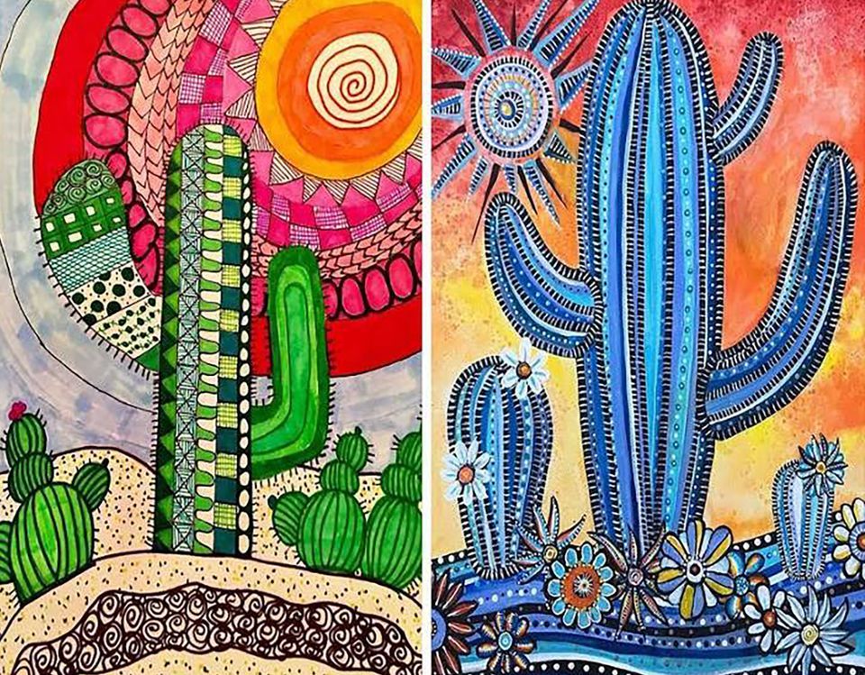 PAINT NIGHT OUT! "Sonoran Spring" with Mickey & Laura, Artful Soul