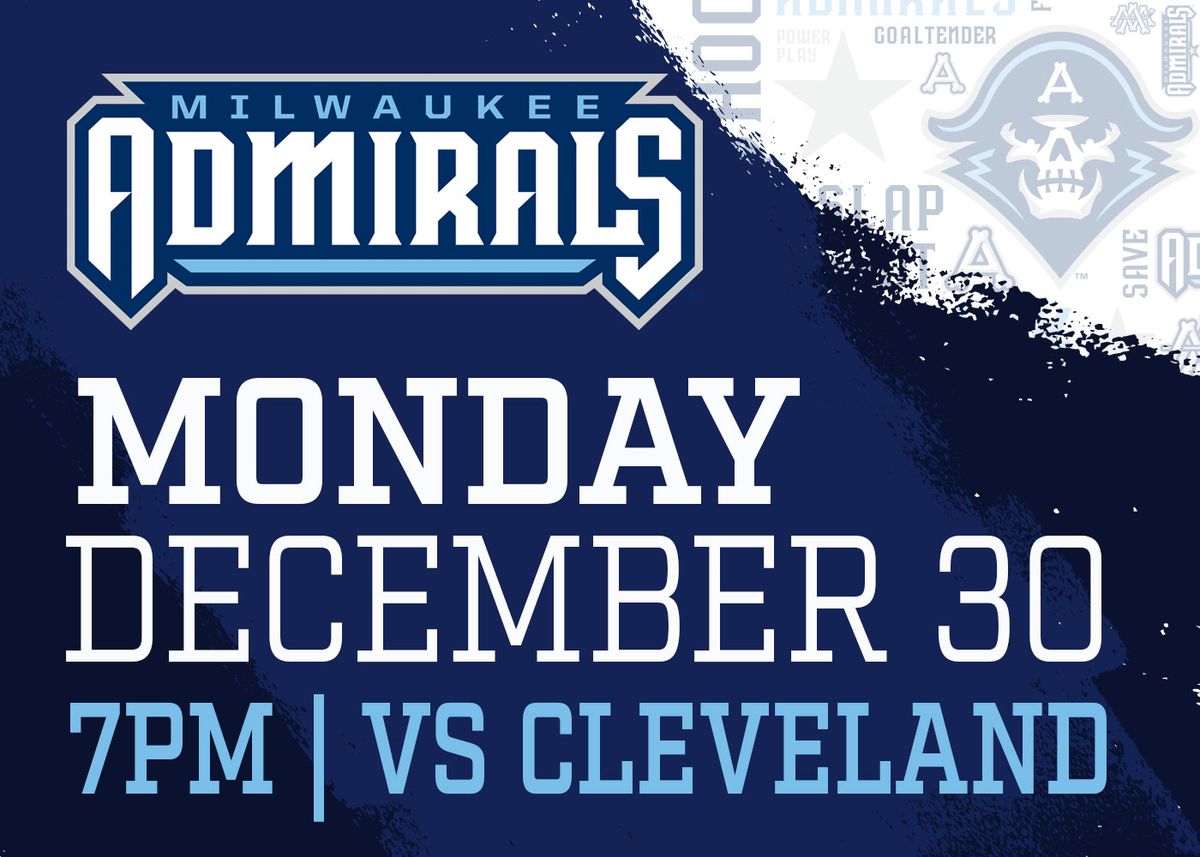 Cleveland Monsters at Milwaukee Admirals at UW Milwaukee Panther Arena, 1 November | Event in Milwaukee | AllEvents