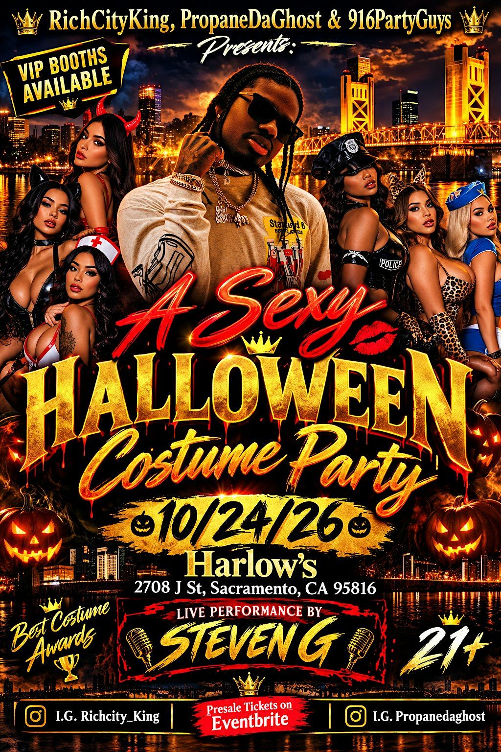 A Sexy Halloween Costume Party