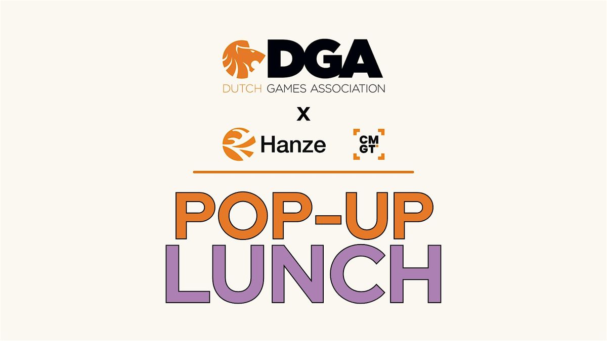 DGA x Hanze Pop-Up Lunch, 23 January | Event in Groningen | AllEvents