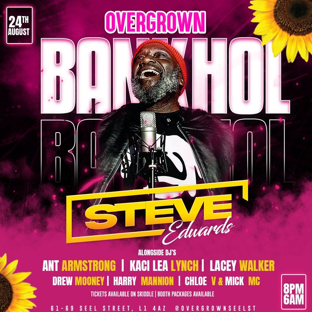 Overgrown x Steve Edwards, 24 August | Event in Liverpool | AllEvents