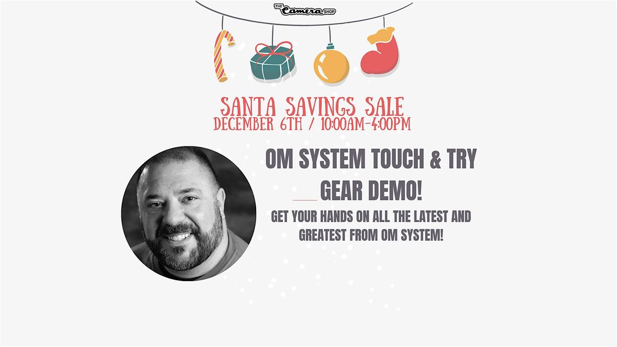 OM System Demo Day + Touch & Try Gear, 6 December | Event in Muskegon | AllEvents