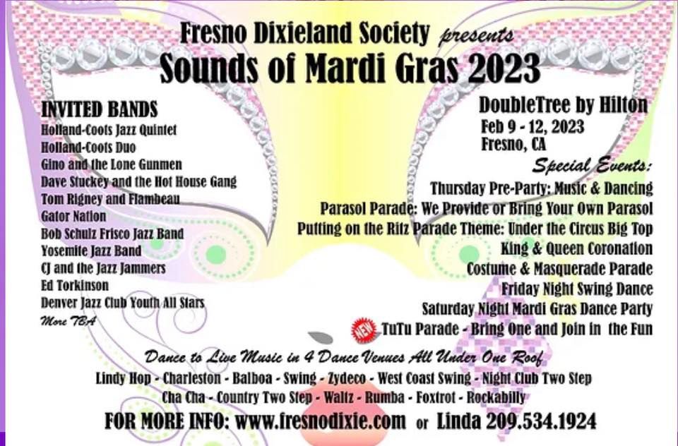 Sounds of Mardi Gras Festival, DoubleTree by Hilton Hotel Fresno