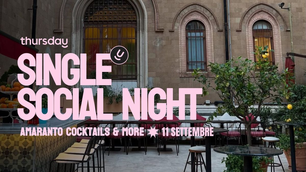 Thursday | 27+ Single Social Night @ Amaranto Cocktails &amp; More | Rome, 11 September | Event in Rome
