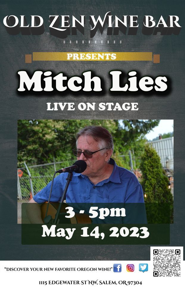 Music Showcase MITCH LIES, Old Zen Wine Bar, Salem, 14 May 2023