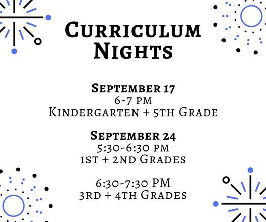Curriculum Night 3rd 4th Grades At Crystal Springs Elementary
