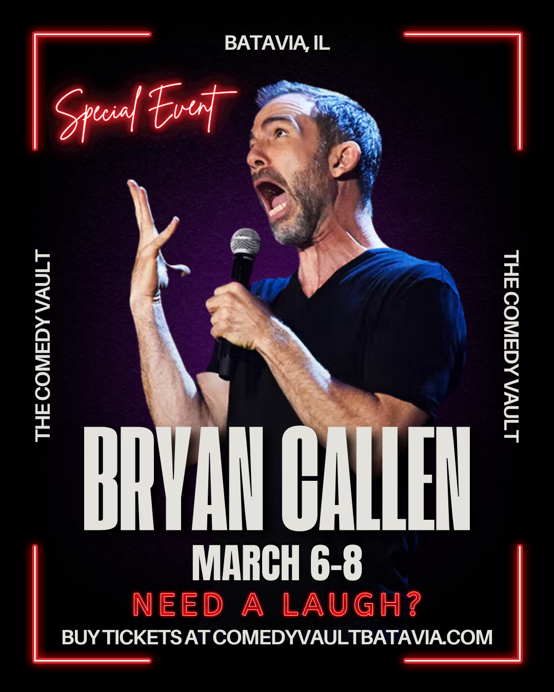 Bryan Callen at Tacoma Comedy Club - 6th and Proctor, 31 December | Event in Tacoma | AllEvents