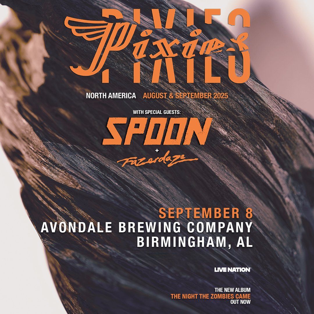 Pixies  Spoon & Fazerdaze, 8 September | Event in Raleigh | AllEvents