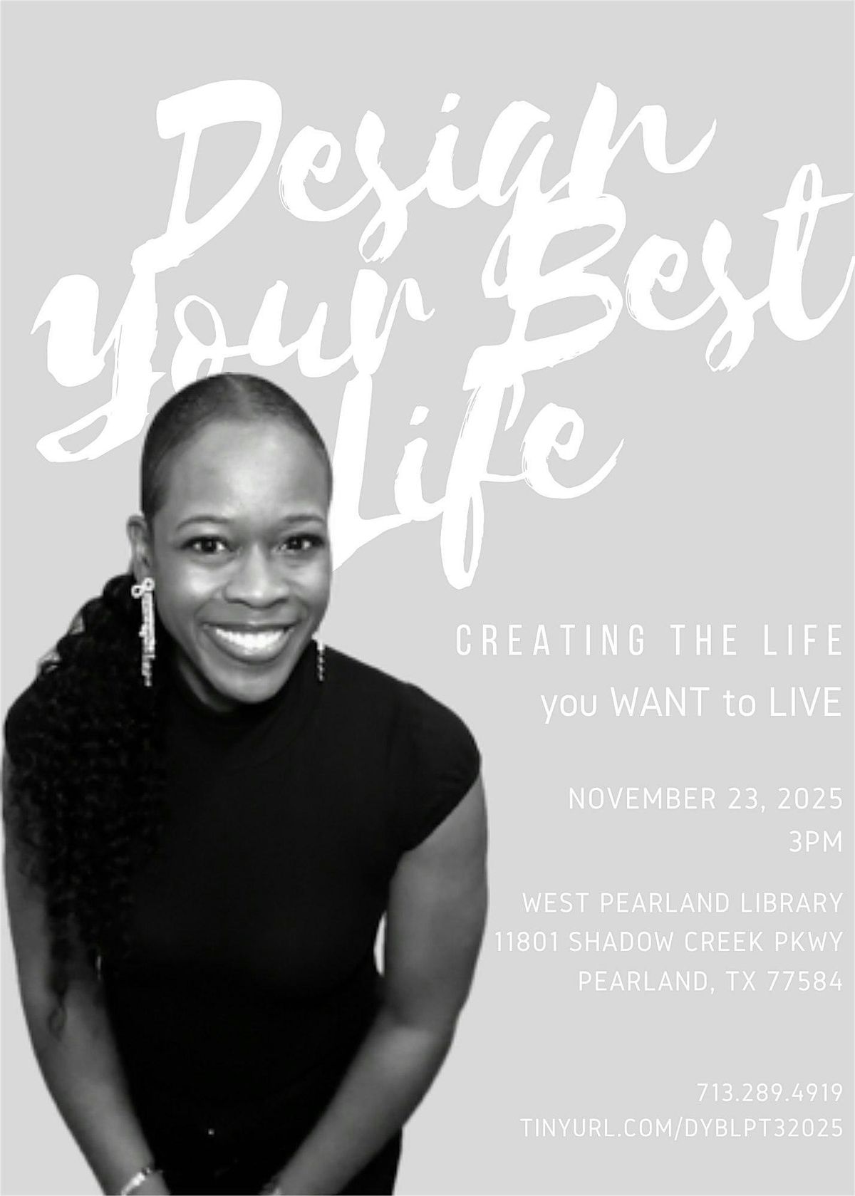 Design Your Best Life, 23 November | Event in Pearland | AllEvents
