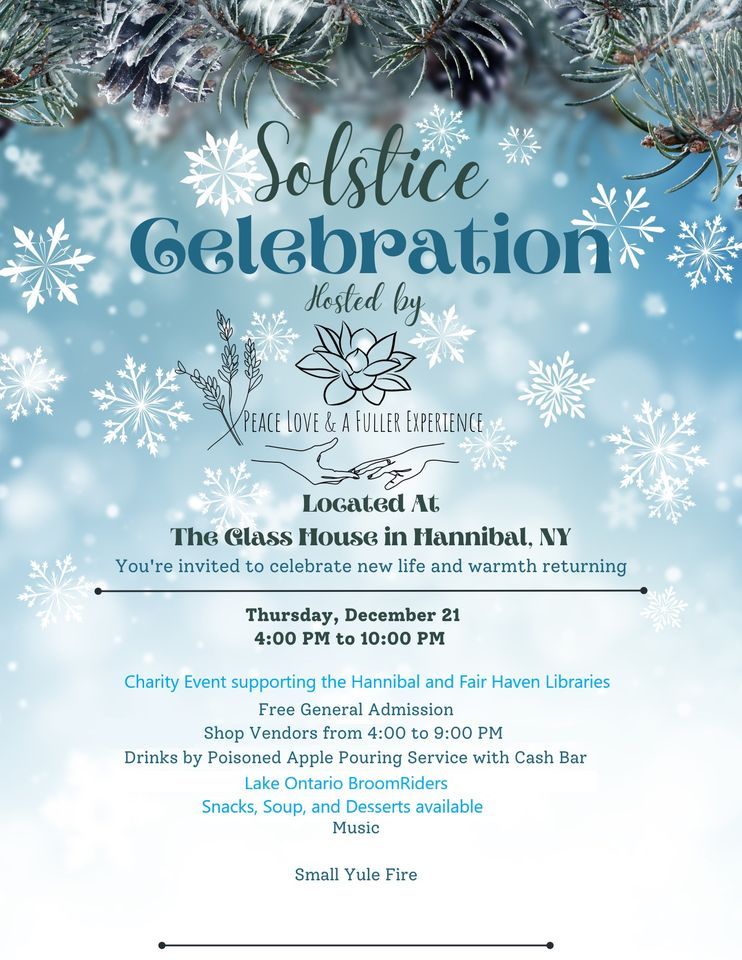 Winter Solstice, Travis Floral Inc & The Glasshouse, Hannibal, December