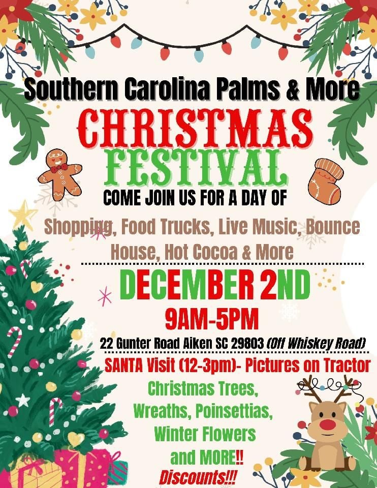 Christmas Festival , 22 Gunter rd. Aiken SC between Talatha Church rd