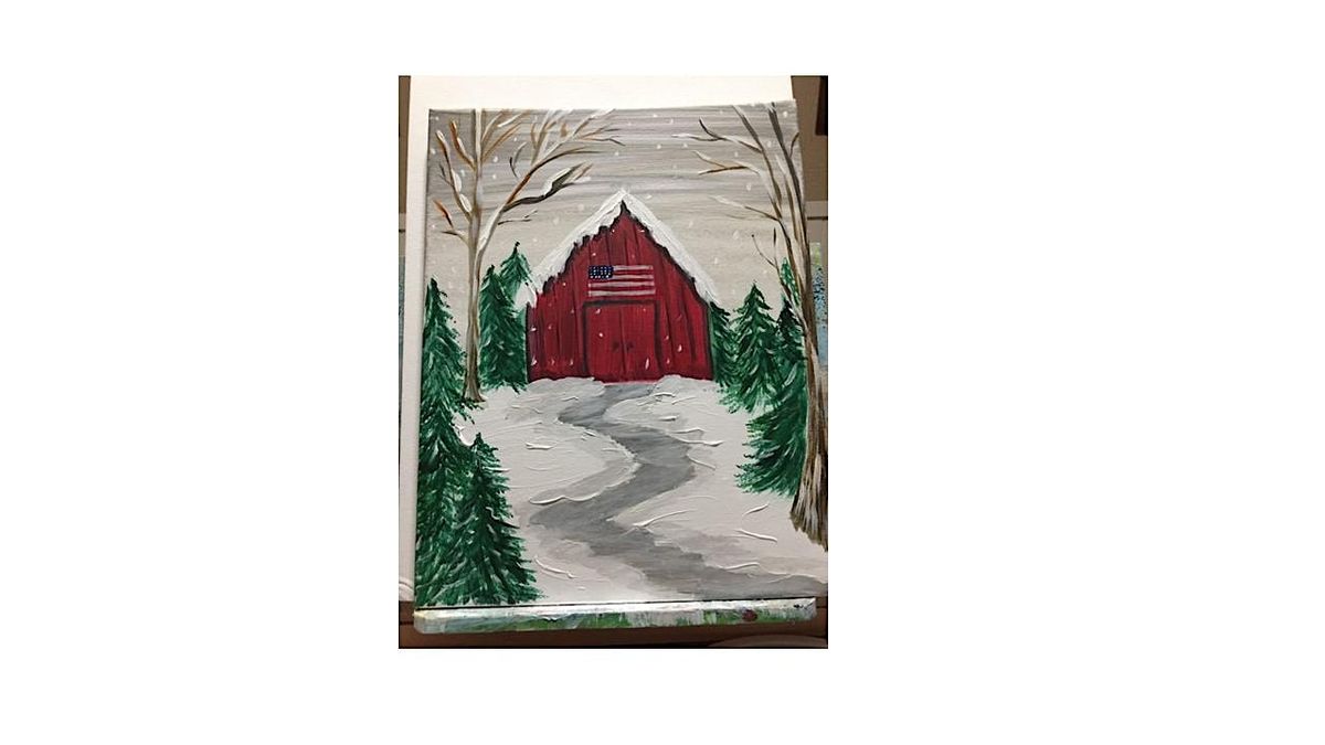 SNOWY WINTER ON THE FARM