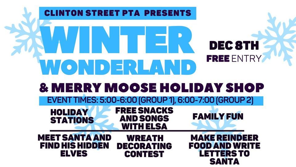 Winter Wonderland, Clinton Elementary School, West Seneca, December 8