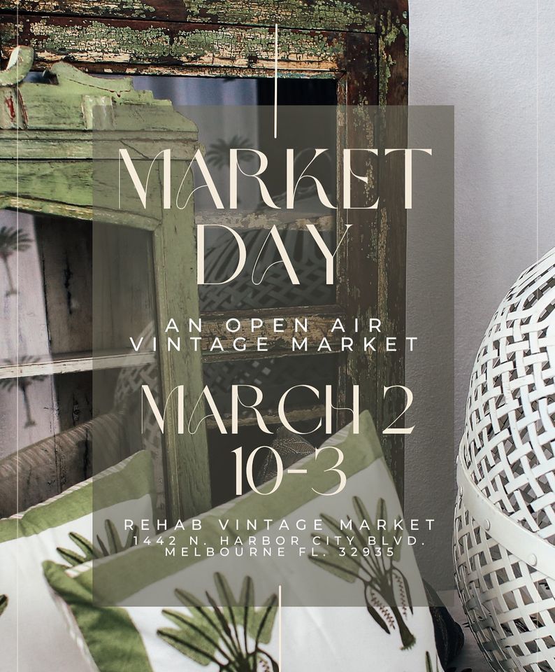 Outdoor Vintage Market Day rehab vintage market //an open air market