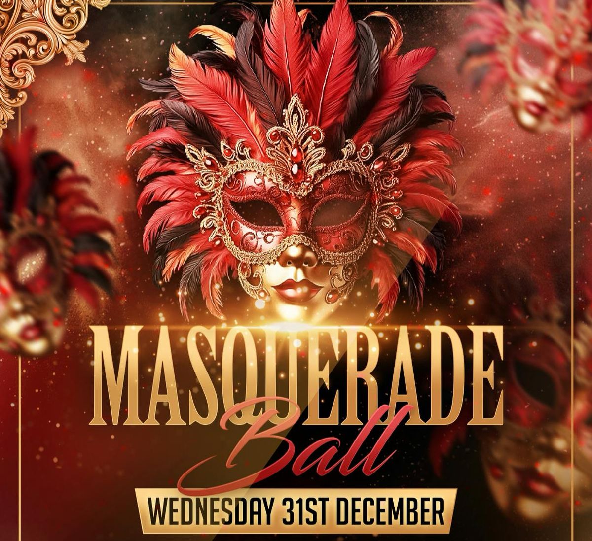NEW YEAR’S EVE MASQUERADE BALL, 31 December | Event in Swindon | AllEvents