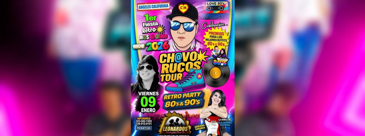 CH@VO RUCOS TOUR EN LOS ANGELES, 9 January | Event in Huntington Park | AllEvents