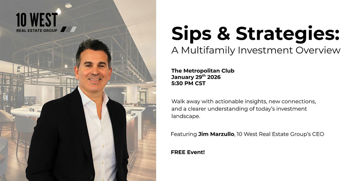 Sips & Strategies: A Multifamily Investment Overview, 29 January | Event in Chicago | AllEvents