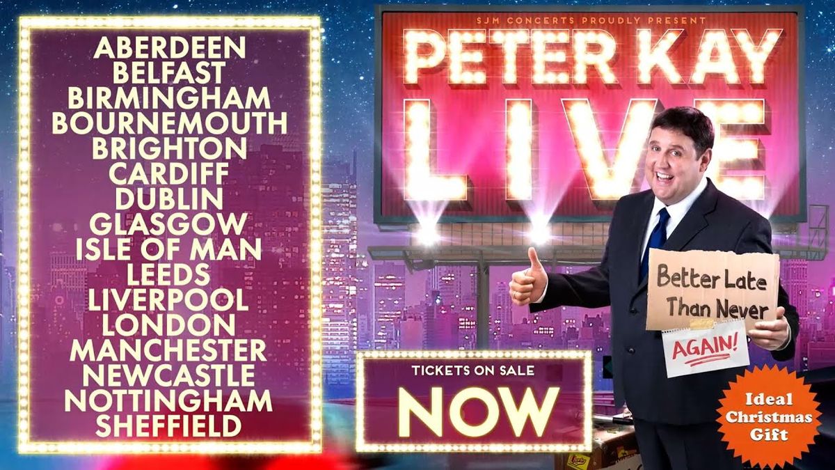Peter Kay Isle Of Man Tickets