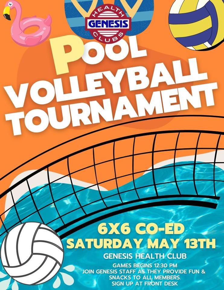 Pool Volleyball Tournament, Genesis Health Clubs (LEAVENWORTH), May 6