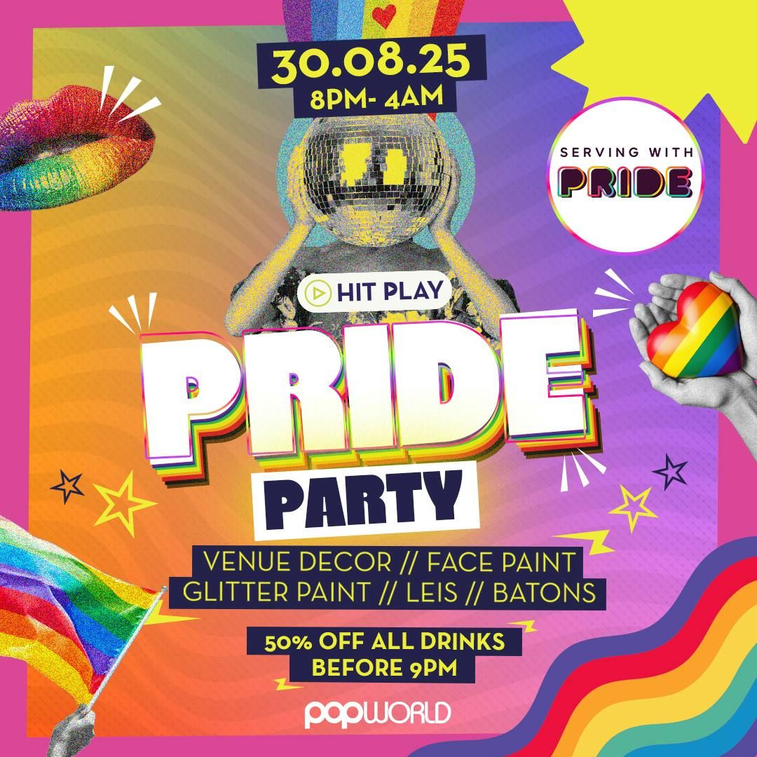 Pop pride, 30 August | Event in Reading | AllEvents