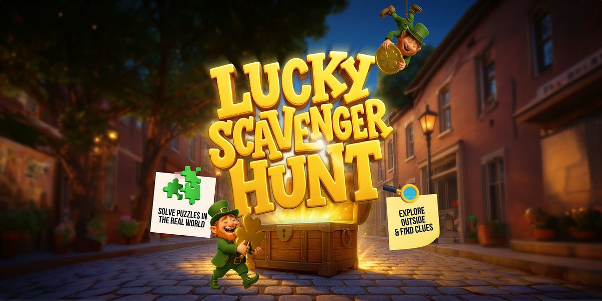 Lucky Scavenger Hunt in Mesa: Find the Golden Shamrock! | Event in Mesa | AllEvents