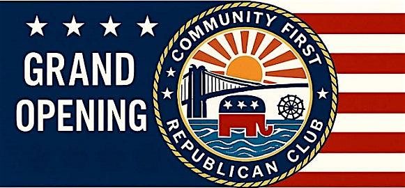 Grand Opening of Community First Republican Club, 4 December | Event in Brooklyn | AllEvents