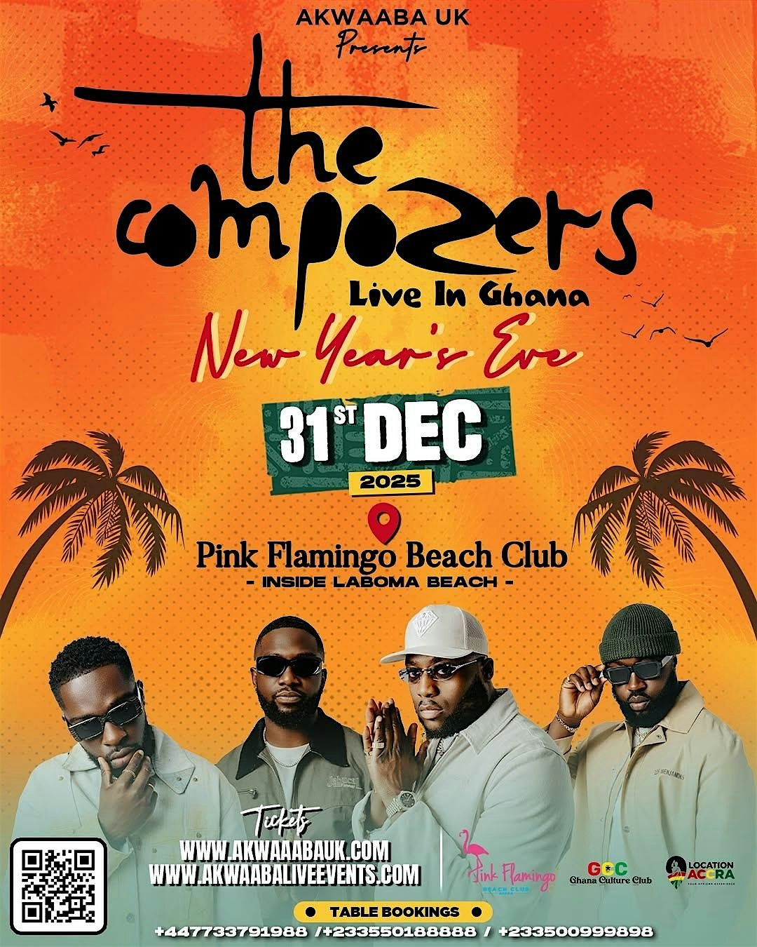 COMPOZERS Live in Accra, 31 December | Event in Accra | AllEvents