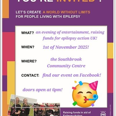 Epilepsy action fundraiser