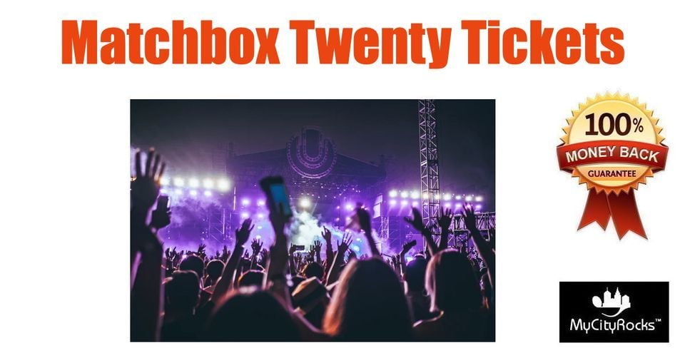 Matchbox Twenty Tickets Cincinnati OH Riverbend Music Center, Riverbend