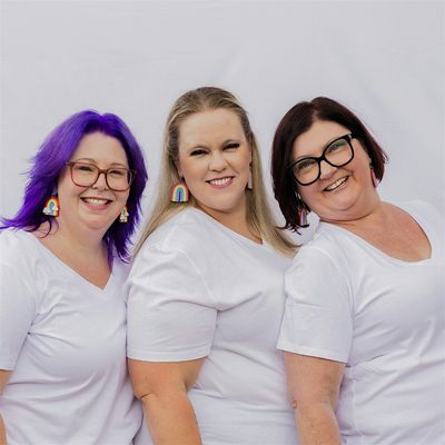 Emily, Christine & Rah logo