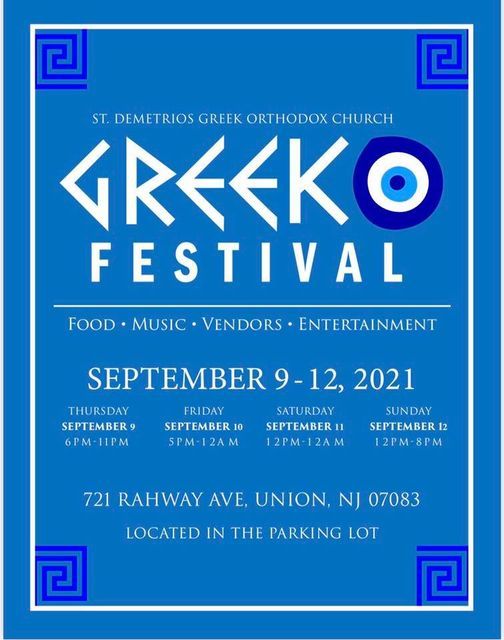 Festivals In Union Culture Nightlife Celebrations Events Of Union Greek Festival Nj 2022