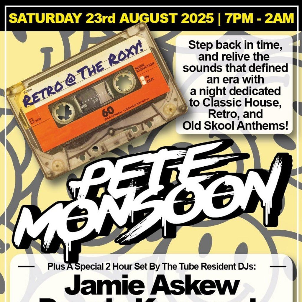 Retro @ The Roxy, 23 August | Event in Halifax | AllEvents