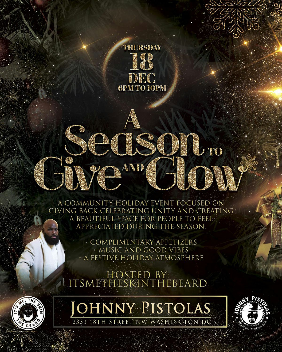 A Season of Giving and Glow, 18 December | Event in Washington | AllEvents