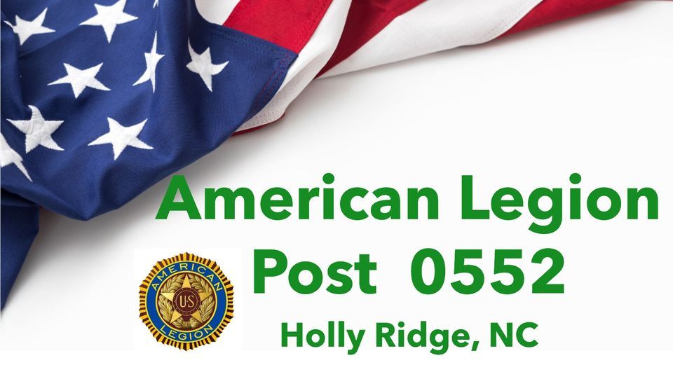 1st Official Meeting Post 0552, VFW Post 9983 Holly Ridge NC, 20 March