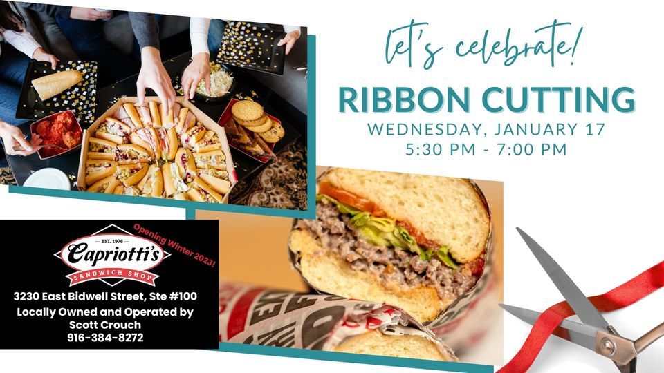 Ribbon Cutting for Visi Partner Capriottis Sandwich Shop, Capriotti's ...