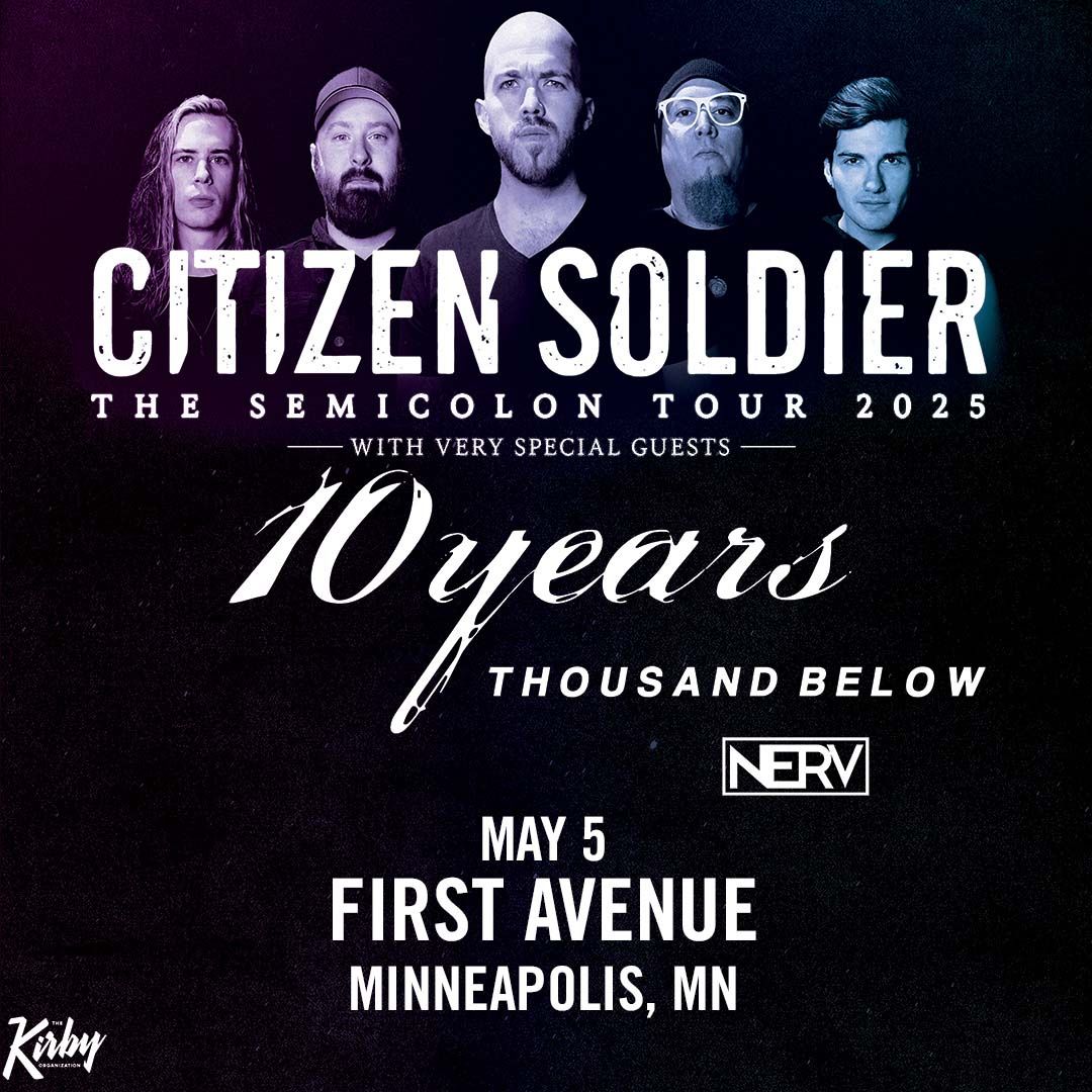 Citizen Soldier, 20 May | Event in Louisville | AllEvents