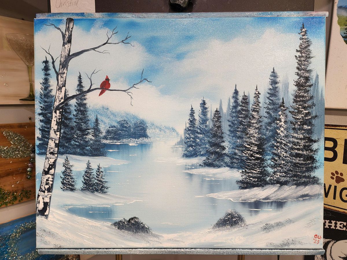 Paint Like Bob Ross at the Studio, 8 December | Event in Walnutport | AllEvents