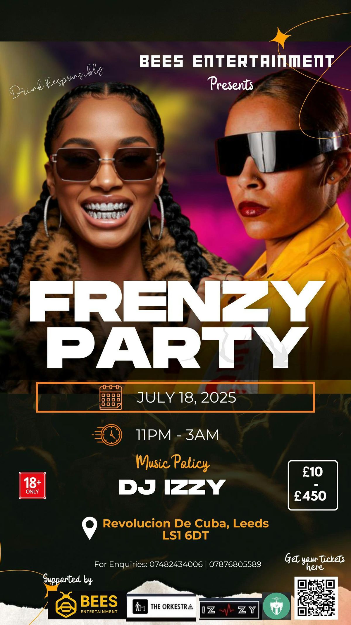 FRENZY PARTY, 18 July | Event in Leeds | AllEvents