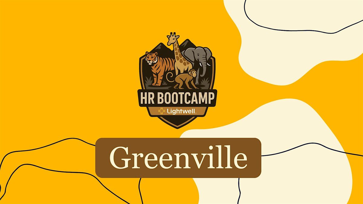 HR Bootcamp 2026 (Greenville), 24 February | Event in Taylors | AllEvents
