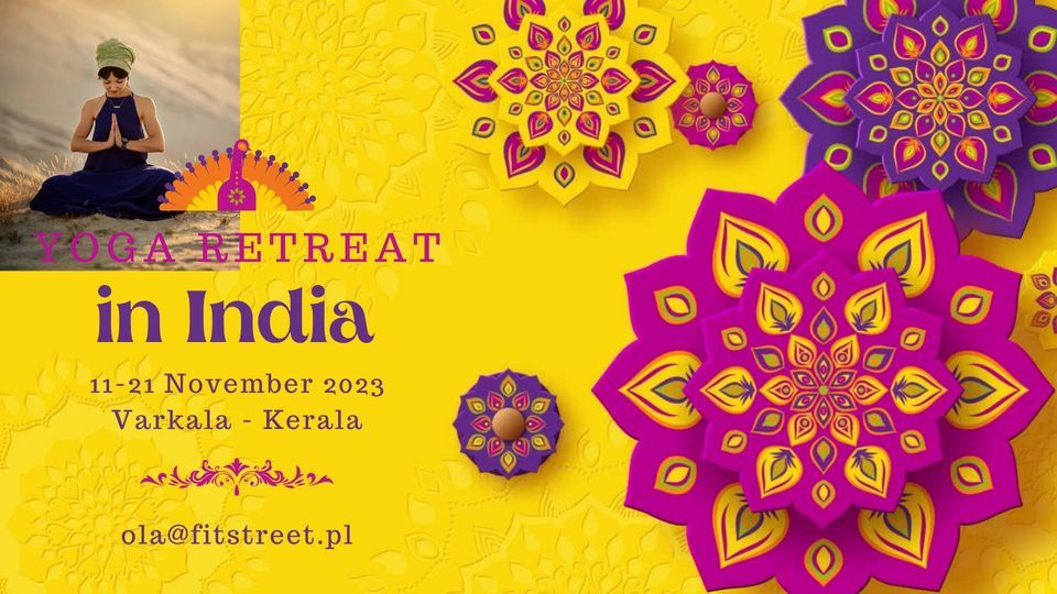 Yoga Retreat in India with Fit Street, 11 November | Event in Varkala | AllEvents.in