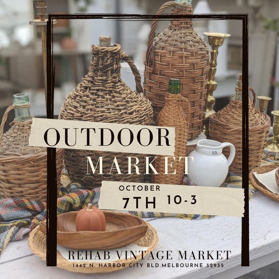MARKET DAY! an Open Air Market, Rehab Vintage Market, Melbourne