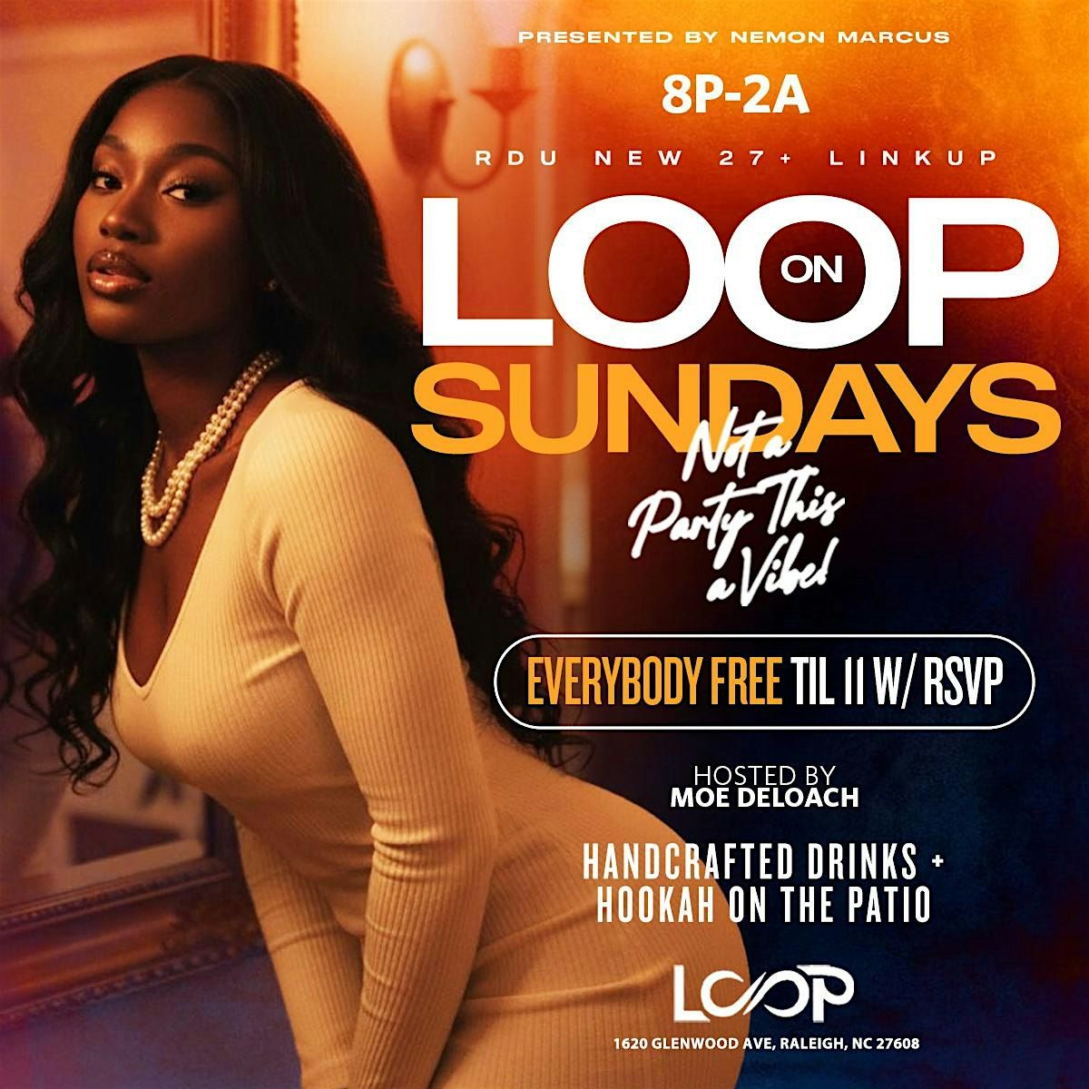 Loop on Sundays 25+ 8pm - 2am, 7 December | Event in Raleigh | AllEvents